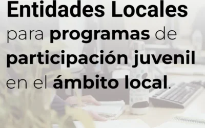 Convocatoria de Ayudas a Entidades Locales 2025 -2026